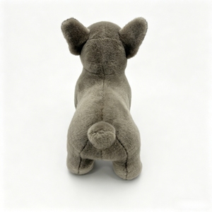 Peluche réaliste de bouledogue français sur mesure, haute qualité, gris, jouet en peluche pour chiot, vente en gros, cadeau - Product Image 5