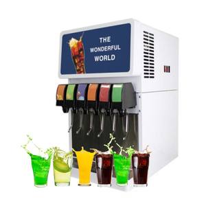 Máquina dispensadora de refrescos de acero inoxidable con 4 válvulas, dispensador de bebidas postmix para restaurantes, equipo internacional de venta al por mayor. - Product Image 3