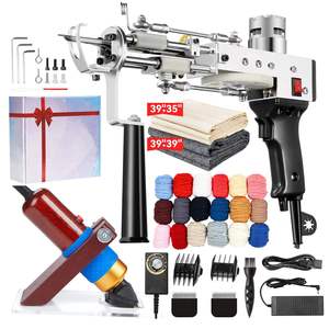 Machine à tisser les tapis, machine à velveter électrique, kit de pistolet à tufter pour tapis, kit 2-en-1, pistolet à tufter manuel - Product Image 5