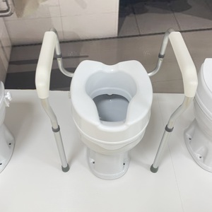 Đứng một mình nhà vệ sinh đường sắt phòng tắm an toàn hỗ trợ khung nhôm commode ổn định Tay Vịn Nhà vệ sinh người già hỗ trợ - Product Image 1
