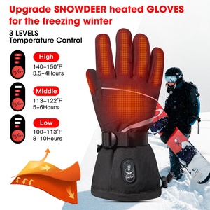 Winter Switch Control 7.4V 2200mAh Battery Heating Ski Outdoor Sports Warm Touchscreen Heating Gloves - Product Image 3