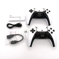 Console de jeu TV 4K M15 avec 64 Go de stockage, plus de 20 000 jeux rétro, HD sans fil, 20 simulateurs, multilingue, prend en charge le multijoueur