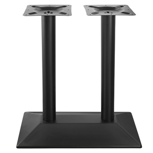 Pieds de table modernes de luxe pour bar, restaurant, argent, or, acier, noir, chrome, salle à manger, X, café, meubles, pieds de table industriels - Product Image 3