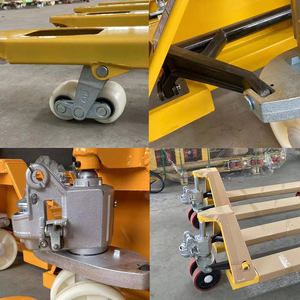แจ็ครถบรรทุกพาเลทมือ2T 3T ระบบไฮดรอลิกขนาดเล็ก - Product Image 6