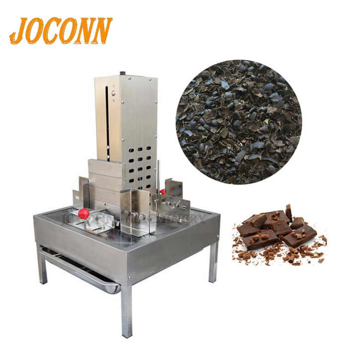 Chocolate block flakes cutting machine/ Bakery chocolate shaver machine ...