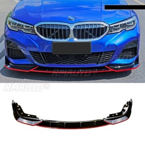 Difusor de Parachoques Delantero para Auto, Spoiler Negro Brillante, Pieza de Modificación para BMW Serie 3 G20 FD 2020-2022, Protector de Parachoques, Kit de Carrocería - Product Image 3