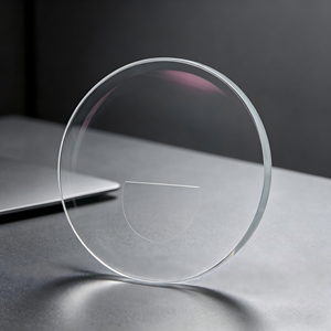 Lentilles de lunettes de vue multifocales 1.56 à protection UV400, de qualité supérieure, plates, de 70 mm de diamètre, vente en gros directe d'usine chinoise - Product Image 6
