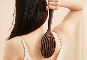 Brosse de bain à poils, brosse corporelle à long manche pour le dos, brosse sèche domestique douce pour le dos - Product Image 2