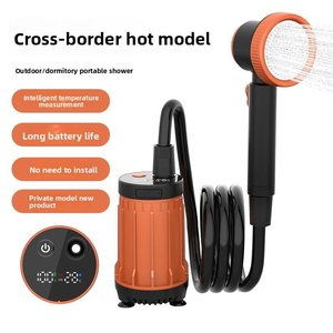 Douche portable électrique rechargeable pour l'extérieur avec affichage intelligent de la température pour le camping et le bain en plein air - Product Image 6