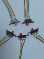 Interrupteur à bascule miniature Xinxing SS12F15G, 2 positions, DPDT, accessoires pour application sur carte de circuit imprimé de jouet, OEM