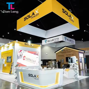 TianLang Trade Show Techo Banner Tensión Tela Telón de fondo Banner Colgando Exposición Banner Signo - Product Image 2