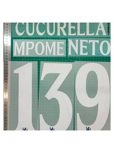 Autocollants thermocollants durables <span class=keywords><strong>pour</strong></span> numéros de football 2025-26, en plastique, <span class=keywords><strong>pour</strong></span> noms de joueurs (domicile/extérieur) <span class=keywords><strong>pour</strong></span> ensembles de vêtements - Product Image 4