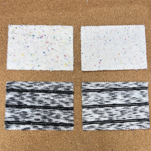 L7916 # tela jacquard de punto de doble color telas de toallas coloridas hilo teñido 280gsm 20% RAYON 77% poliéster 6% spandex - Product Image 5