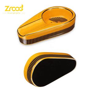 <span class=keywords><strong>Cendrier</strong></span> <span class=keywords><strong>de</strong></span> <span class=keywords><strong>table</strong></span> en céramique fait main Zroog pour l'extérieur, design américain moderne, portable, excellent cadeau <span class=keywords><strong>de</strong></span> Noël pour les amateurs <span class=keywords><strong>de</strong></span> cigares - Product Image 3