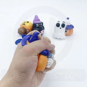 ของเล่นโฟม PU รูปการ์ตูนฮาโลวีนแบบนุ่มนิ่ม ดีไซน์ใหม่ ขนาด 90 มม. สำหรับใส่ในแคปซูลหยอดเหรียญ ขายส่งจำนวนมาก - Product Image 4