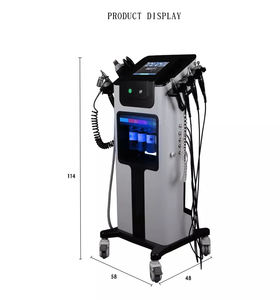Set de Máquina Facial Profesional 8 en 1 y 10 en 1 para Hidrafacial con Oxígeno y Microdermoabrasión para Limpieza Profunda de la Piel - Product Image 6
