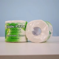 Papier toilette en rouleau blanc biodégradable et écologique, en pâte de bois vierge 3 plis 100g, épais et résistant, avec logo personnalisé OEM, vente en gros
