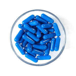 Blauwe Holle Capsule Plantaardige Gelatine Vegetarische Hoogwaardige Fabriek-Directe Capsule Schaal - Product Image 1