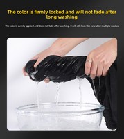 Tablettes de lavage pour vêtements à usage domestique, restauration et fixation des couleurs des vêtements noirs, feuilles de teinture anti-décoloration