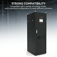 Unité CDU de type armoire 500 kW haute puissance avec redondance double pompe pour refroidissement liquide HPC