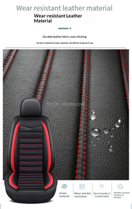 Coprisedili Auto in Pelle Verde, Eleganti e Traspiranti, Universali per Tutte le Stagioni, per <span class=keywords><strong>Opel</strong></span> Astra <span class=keywords><strong>Corsa</strong></span> Mokka Crossland - Product Image 4