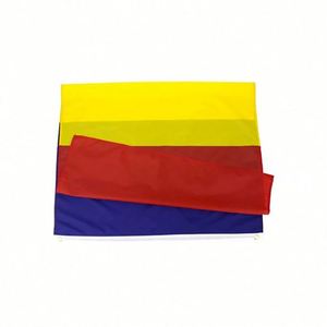 Banderas Nacionales de Rumania Personalizadas al por Mayor, 100% Poliéster, Azul, Amarillo y Rojo, 90x150cm, 3x5 Pies, Bandera de Rumania - Product Image 3