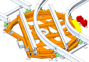 Cimc <span class=keywords><strong>Pteris</strong></span> 1-200ton รถบังคับอัตโนมัติ, ระบบนำรถขนส่งหุ่นยนต์ขนส่ง AGV บรรทุกหนัก - Product Image 6