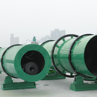 Granulator Drum Rotary Bermotor Bersertifikasi CE untuk Lini Produksi Pupuk NPK Diameter Granul Dapat Disesuaikan Produktivitas Tinggi Basah