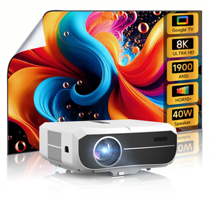 2026 New Model 4K Daytime Projector 1900 ANSI 40W Stereo Sound TOF Auto Google System Lens for Bulk Order - Product Image 1