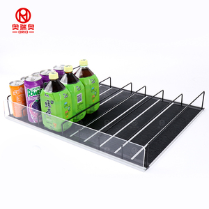 Sistem penggerak rol gravitasi tugas berat untuk rak pajangan minuman kulkas glider Supermarket - Product Image 1