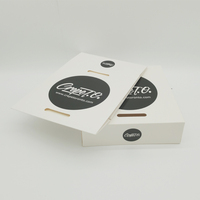 Boîte d'emballage en papier pour pâtisserie, gâteau, dessert, beignets, gaufres, biscuits, personnalisable avec logo, qualité alimentaire, vente en gros