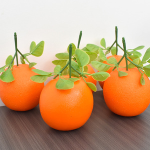 Naranja de juguete Gannan Navel, fruta artificial grande para espectáculos, enseñanza, Navidad y Acción de Gracias - Product Image 5