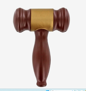 Bola Antiestrés Personalizada con Forma de Martillo, Regalo Promocional para <span class=keywords><strong>Abogados</strong></span>, Artículo de Obsequio Corporativo Legal - Product Image 3