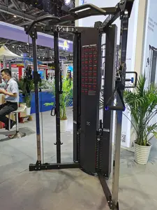다기능 트레이너 홈 체육관 장비 운동 기계 듀얼 조절 풀리 시스템