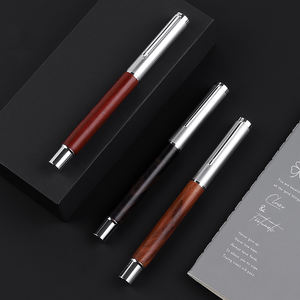Bolígrafo de palisandro Original hecho a mano de alta calidad, bolígrafo de firma de madera maciza con rodillo de Metal <span class=keywords><strong>para</strong></span> <span class=keywords><strong>hombres</strong></span> y mujeres - Product Image 6