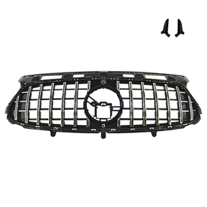 Griglia paraurti auto GT nero argento per <span class=keywords><strong>Mercedes</strong></span> Benz la classe H247 <span class=keywords><strong>2020</strong></span> griglia anteriore regolare e stile sportivo - Product Image 3