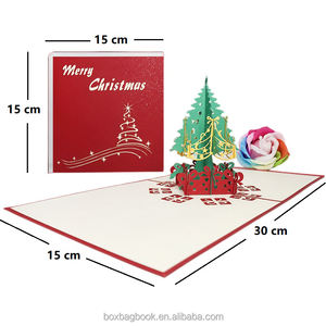 SUNSHINE-tarjeta de reproductor de música 3D para <span class=keywords><strong>cumpleaños</strong></span>, tarjeta de papel de felicitación para festival de Navidad, tarjetas de invitación para fiesta de boda, sobre de tarjeta postal - Product Image 4