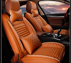 Housse de <span class=keywords><strong>siège</strong></span> <span class=keywords><strong>auto</strong></span> de luxe au design moderne, nouvelle conception, ensemble complet de housses de <span class=keywords><strong>siège</strong></span> <span class=keywords><strong>auto</strong></span> - Product Image 2