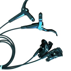 Frenos de Disco Hidráulicos para Bicicleta de Montaña y Carretera, Juego Delantero y Trasero, Cuerpo de Aluminio Forjado Negro, Aceite Mineral - Product Image 2
