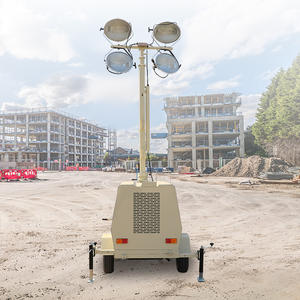 Projecteur multifonctionnel CE/EPA à longue durée <span class=keywords><strong>de</strong></span> vie, mobile, monté sur remorque, alimenté au diesel, lampes LED, lampadaires, <span class=keywords><strong>vente</strong></span> - Product Image 6