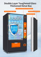 Máquina Expendedora Comercial con Pantalla Táctil AFEN, Máquina de Venta Minorista Automatizada las 24 Horas para Alimentos, Bebidas y Productos