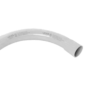 LeDES 2-Inch UL Certified Electrical PVC Conduit Fitting Manufacturer 90 Degree Standard Elbows Great Corrosion Resistant