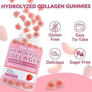 Venta Directa de Fábrica, Mejor Precio, Gomitas de Colágeno Hidrolizado para Mujeres, Suplementos de Colágeno Antioxidantes para Mejorar el Metabolismo - Product Image 3