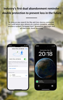 Traceur GPS GUNK S4, localisateur, chercheur d'objets, traqueur intelligent de type AirTag, certifié CE ROHS