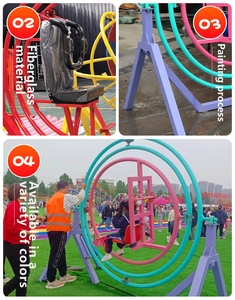 Giroscopio Humano Portátil Huajin HJ-UE para Parques Temáticos Interiores y Exteriores, Parques de Aventuras, Eventos de Carnaval y Viajes - Product Image 4