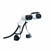 Câble de chargeur de voiture électrique AC EV 16A 32A IEC62196 T2-T2 pour véhicules électriques