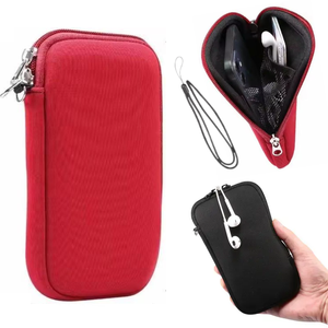 Bolsa de Neopreno para Teléfono con Logotipo Personalizado, Funda para <span class=keywords><strong>Smartphone</strong></span>, Bolsa de Transporte para Teléfono, para Compras, Deportes, Gimnasio, Senderismo, Almacenamiento de Electrónicos, Tallas S, L, XL - Product Image 1