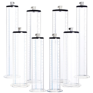 卸売エコフレンドリー防水アクリル製円筒形ペニスポンプ 男性用オナニー、ペニス増大、大人向けセックス用 - Product Image 2