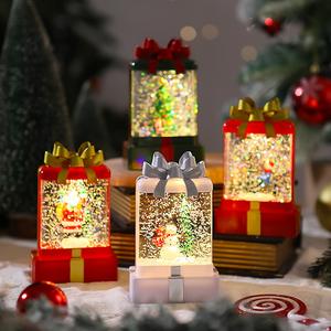 Guaranteed Quality Bestwish High Quality Reusable Santa Claus Night Light Indoor Luminous Plastic Lamp Ornaments for <b>Christmas</b> - Product Image 3