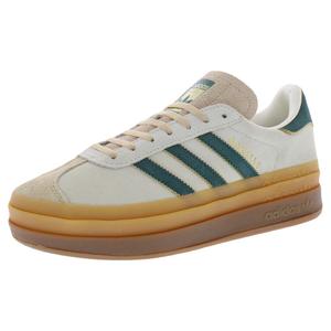 Scarpe Adidas Gazelle Bold da Donna, Colori Crema, Verde Collegiate, Beige Magic, Stile Casual - Product Image 1